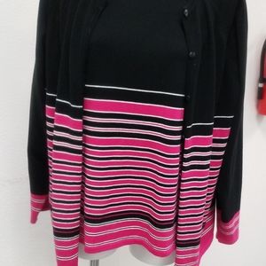 Dress barn women's size 14/16 sweater set